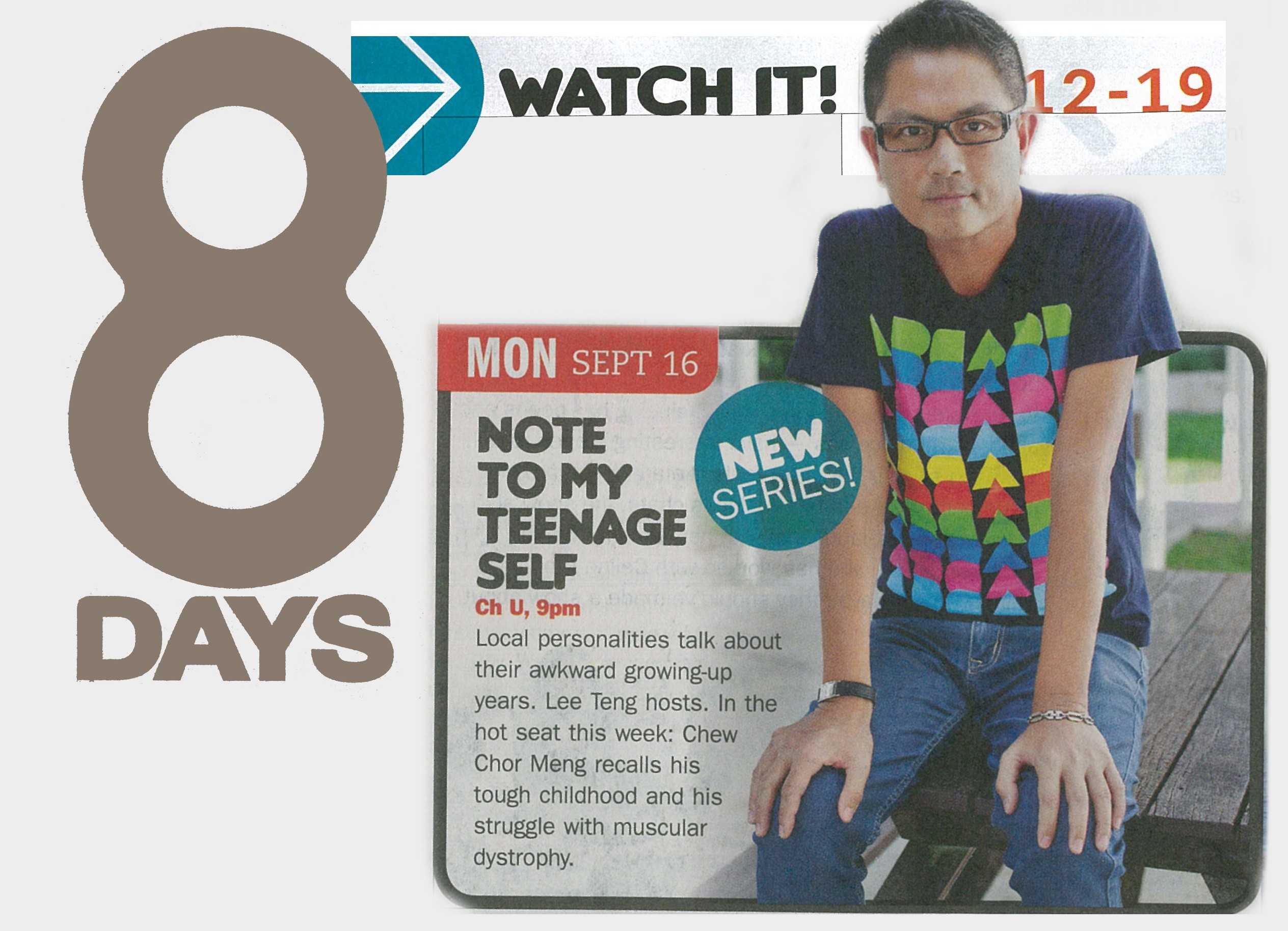 Note To My Teenage Self (8 DAYS)